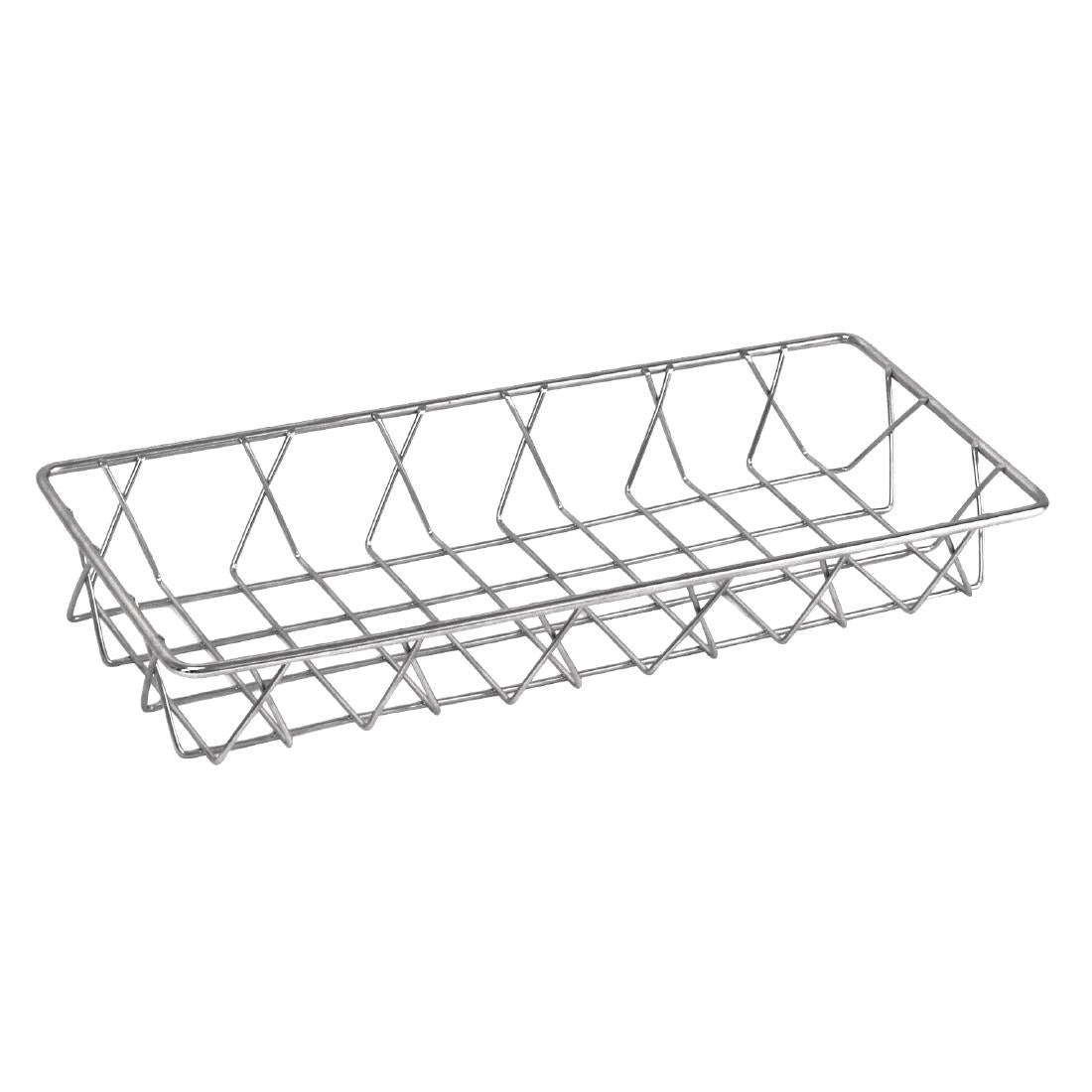 Olympia St/St Wire Display Basket 350 x 150 x product image