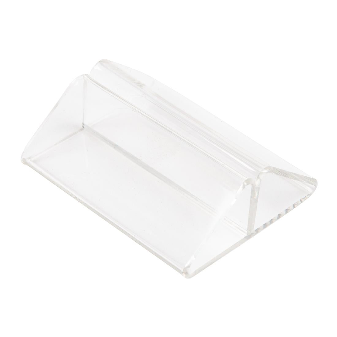 Acrylic Triangle Menu Holder product image