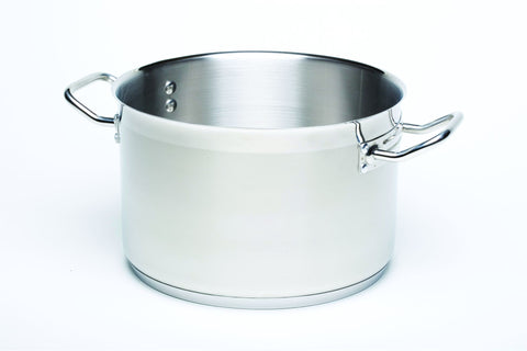 Genware 1228-08 GW Casserole (No Lid) 8L - 28 x 13cm (Dia x H)