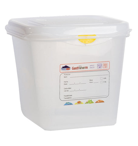 Genware 12390 GN Storage Container 1/6 150mm Deep 2.6L - Pack of 12