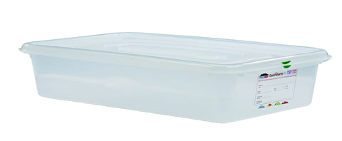 Genware 12530 GN Storage Container 1/1 100mm Deep 13L - Pack of 6