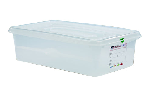 Genware 12540 GN Storage Container 1/1 150mm Deep 21L - Pack of 6