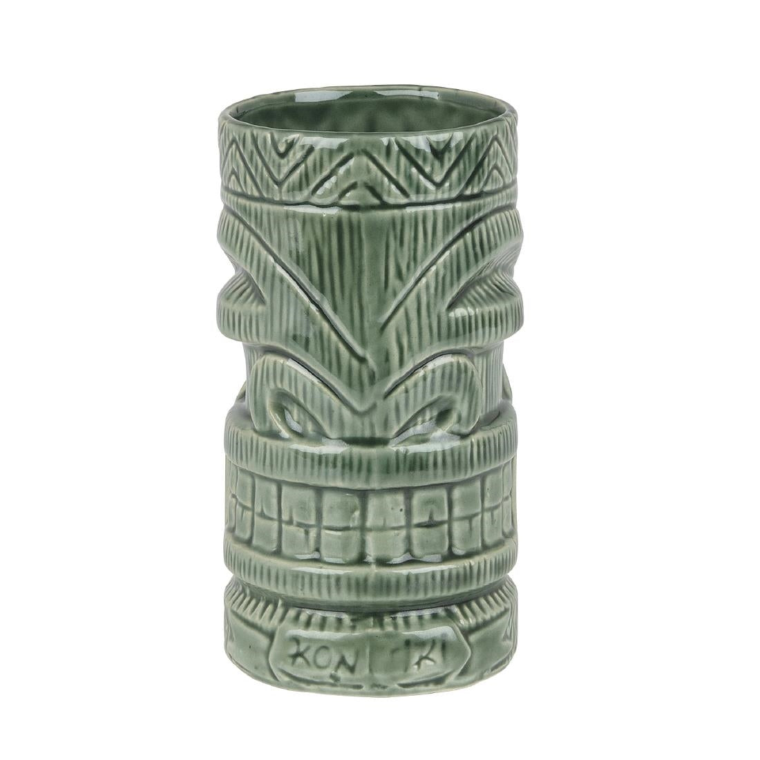 Beaumont Ceramic Kon Tiki Mug Faded Green product image
