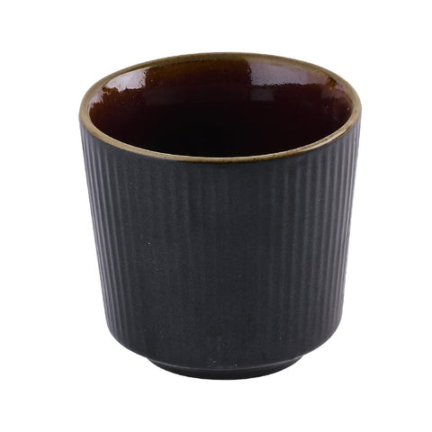 Churchill Tokyo Black Unhandled Cups 236ml (Pack of 12)