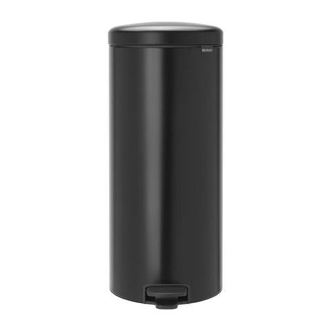 Brabantia Newlcon Pedal Bin Matt Black 30Ltr product image