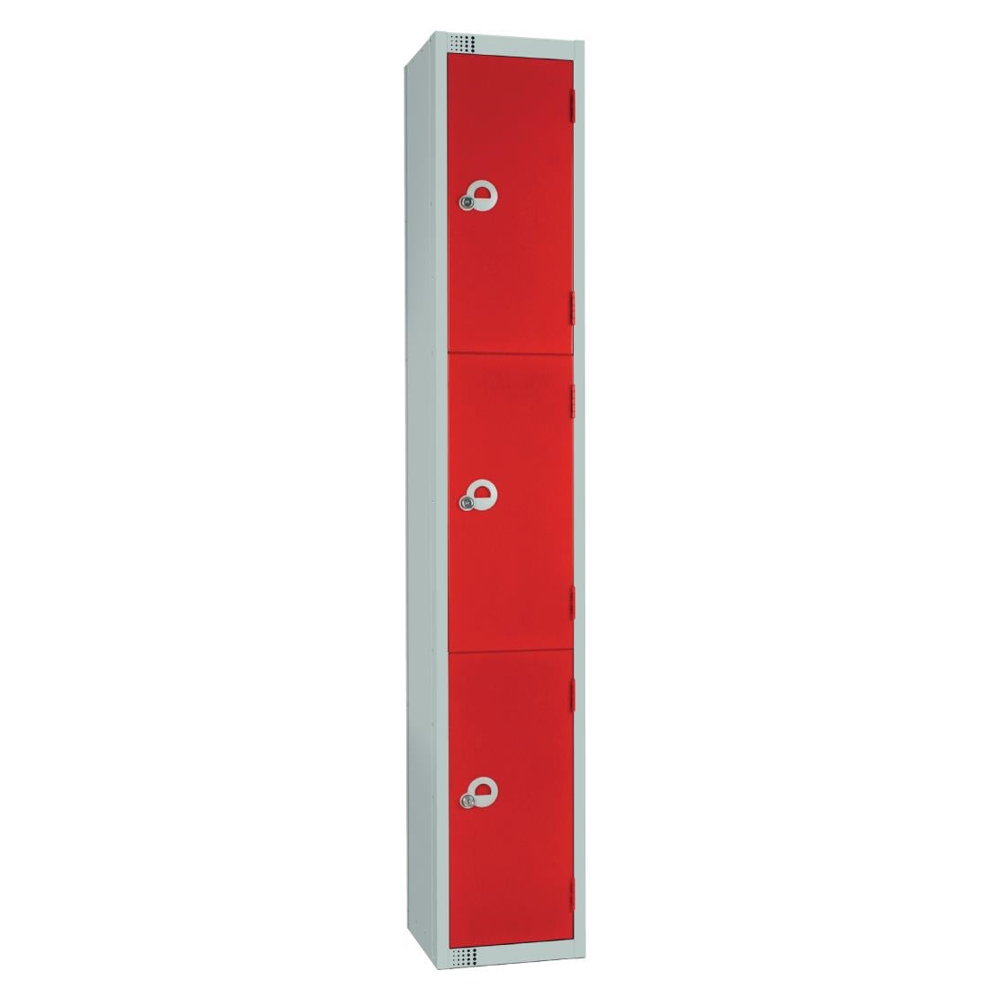 Elite Three Door Camlock Locker with Sloping product image