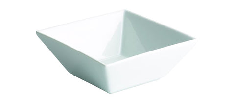 Genware 1425B Square Dip Dish 6.5 x 6.5 x 3cm (4Pcs Fit 1653B) - Pack of 6