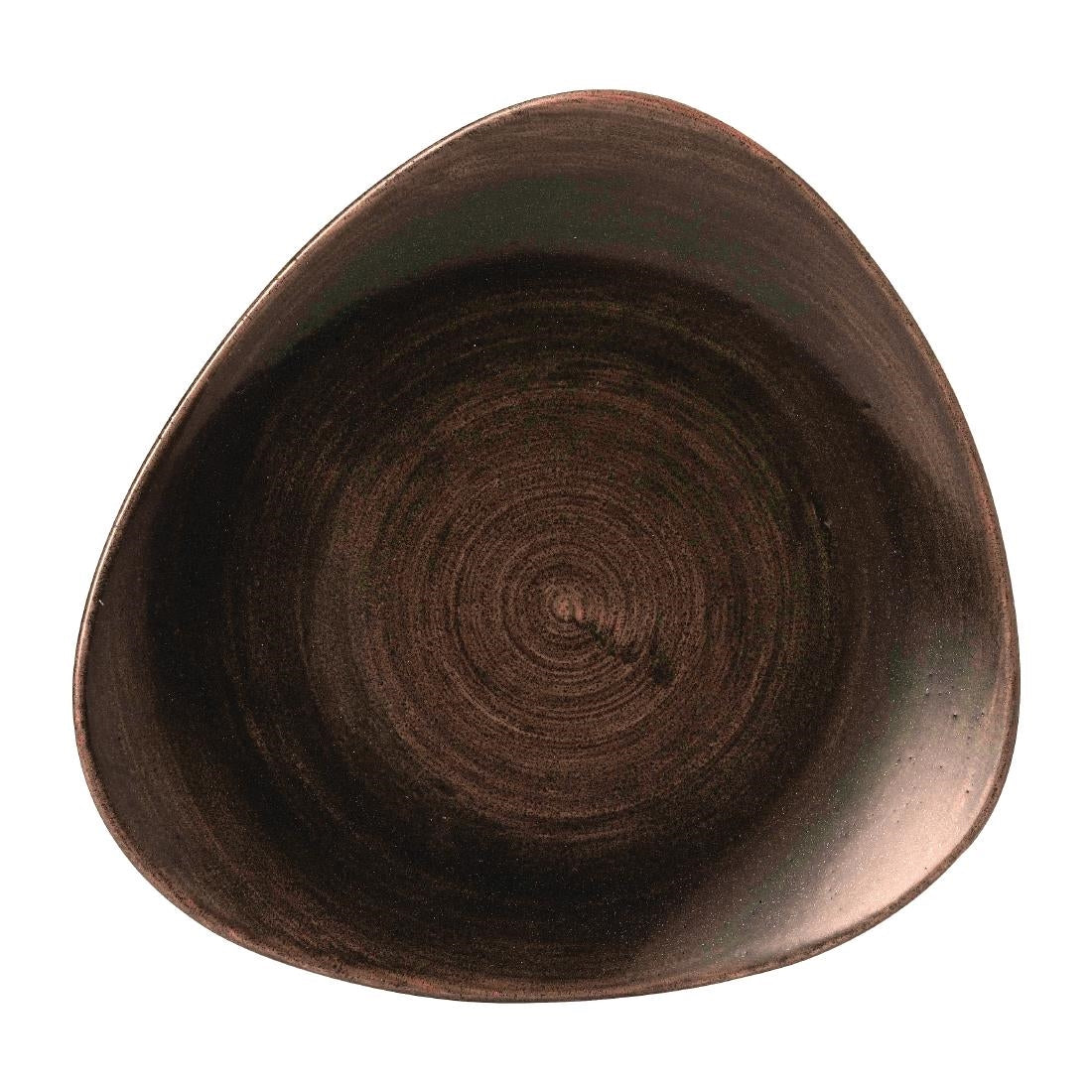 Churchill Stonecast Patina Lotus Plates Iron product image