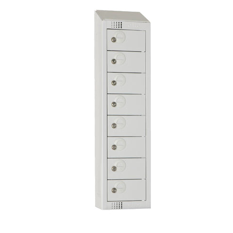 Elite Personal Effects Locker 8 Door Grey product image
