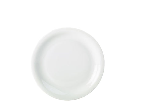 Genware 160326 Royal Narrow Rim Plate 26cm - Pack of 6