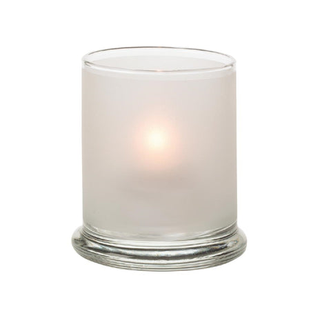 Hollowick Columns Satin Crystal Votive 76mm x 92mm (Pack of 6)