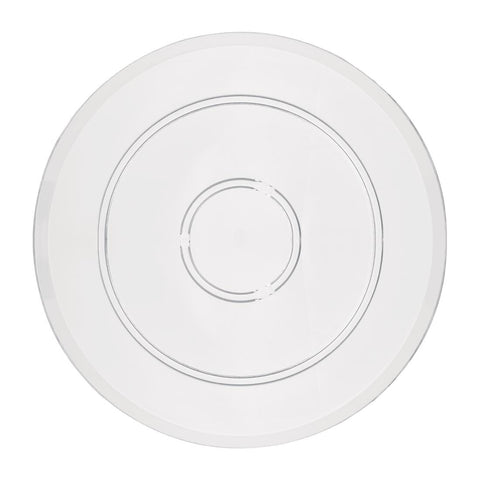 Olympia Kristallon Polycarbonate Display Plate Clear 282(Ã˜)mm