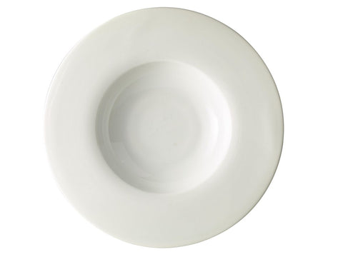 Genware 178230 Royal Wide Rim Pasta Plate 30cm - Pack of 6