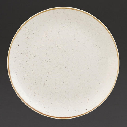 Churchill Stonecast Deep Coupe Plates Barley product image