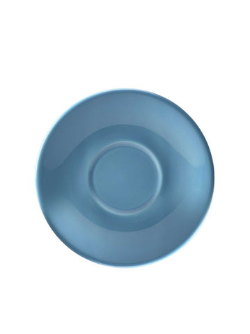 Genware 182115BL Royal  Saucer 16cm Blue - Pack of 6