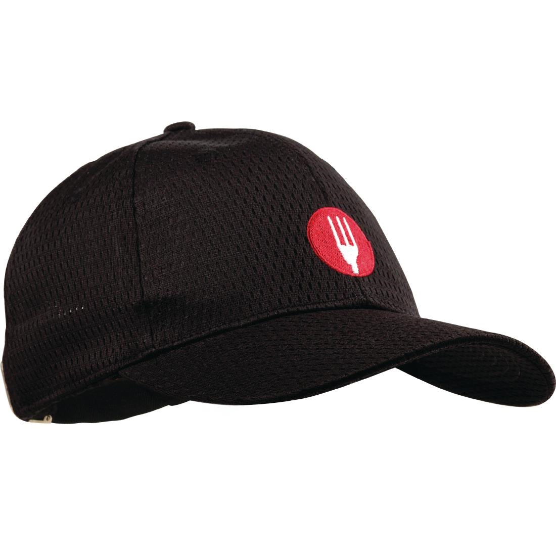Chef Works Cool Vent Baseball Cap Black product image