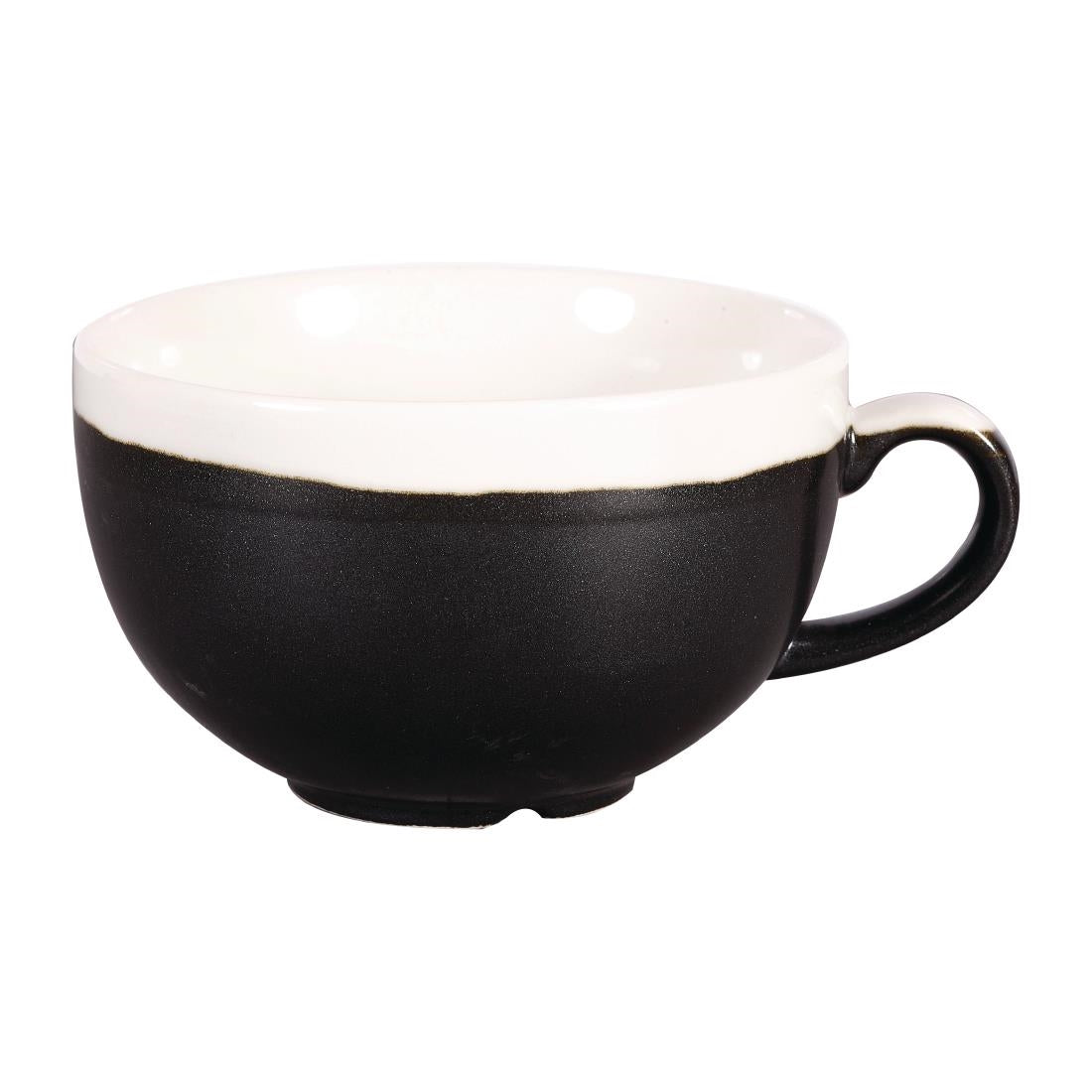 Churchill Monochrome Cappuccino Cup Onyx product image