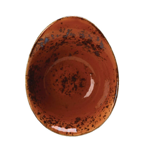 Steelite Craft Terracotta Freestyle Bowls 180mm (Pack of 12)