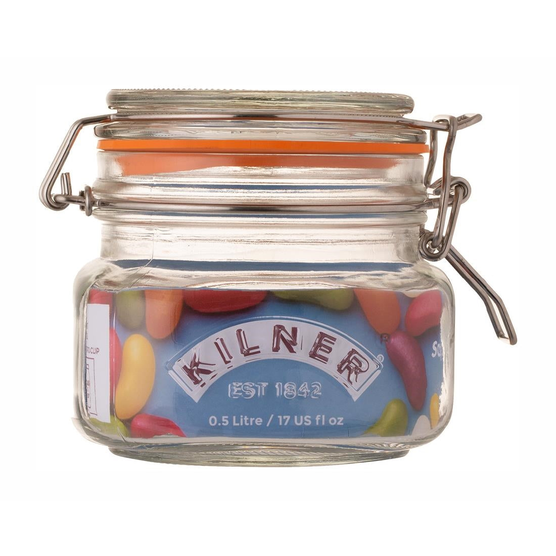 Kilner Clip Top Square Jar 500ml product image