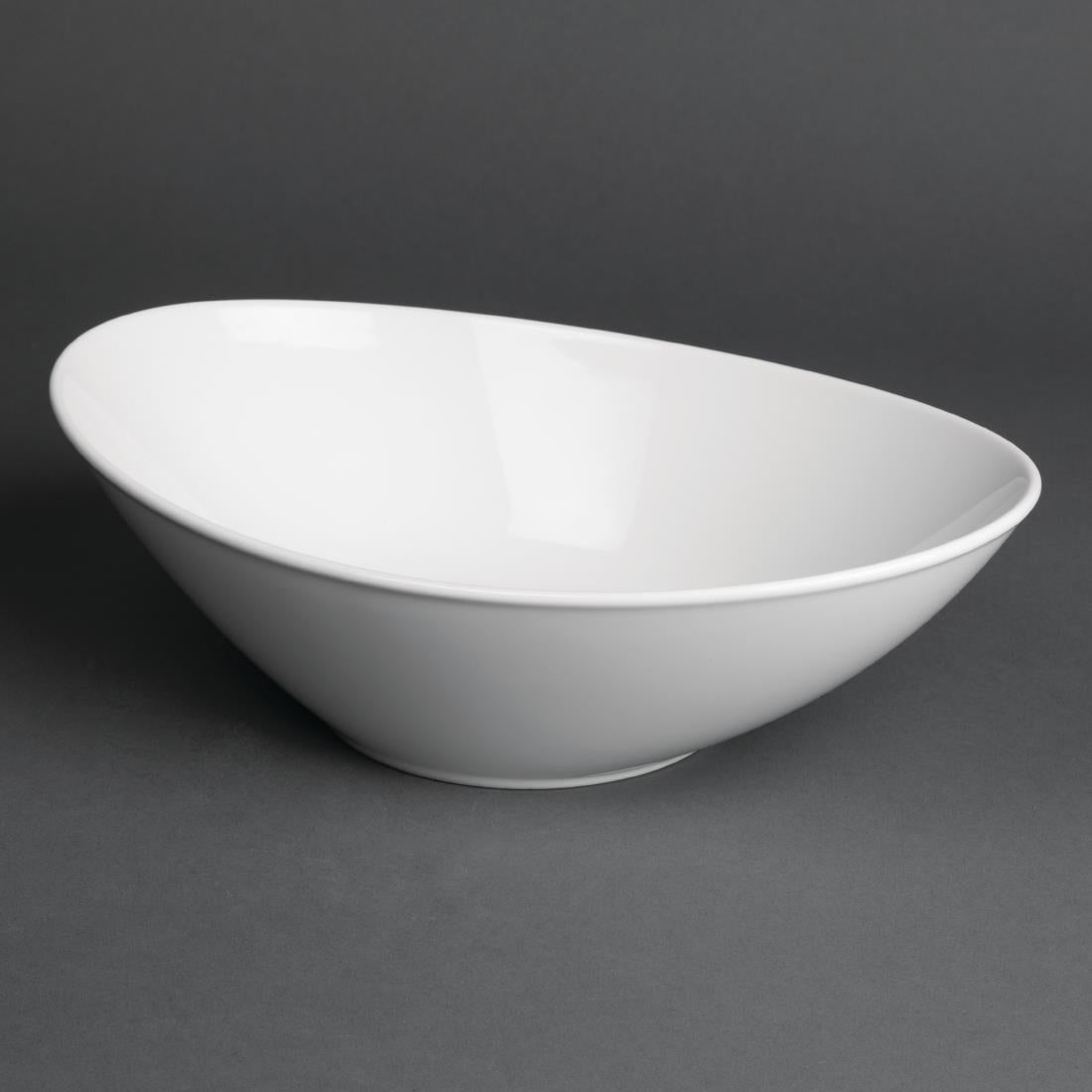 Royal Porcelain Classic White Salad Bowls product image