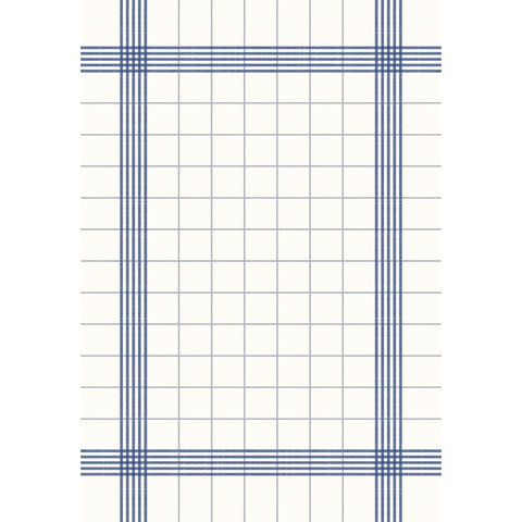 Dunisoft Towel Napkin Blue Check 38x54cm (Pack of 250)