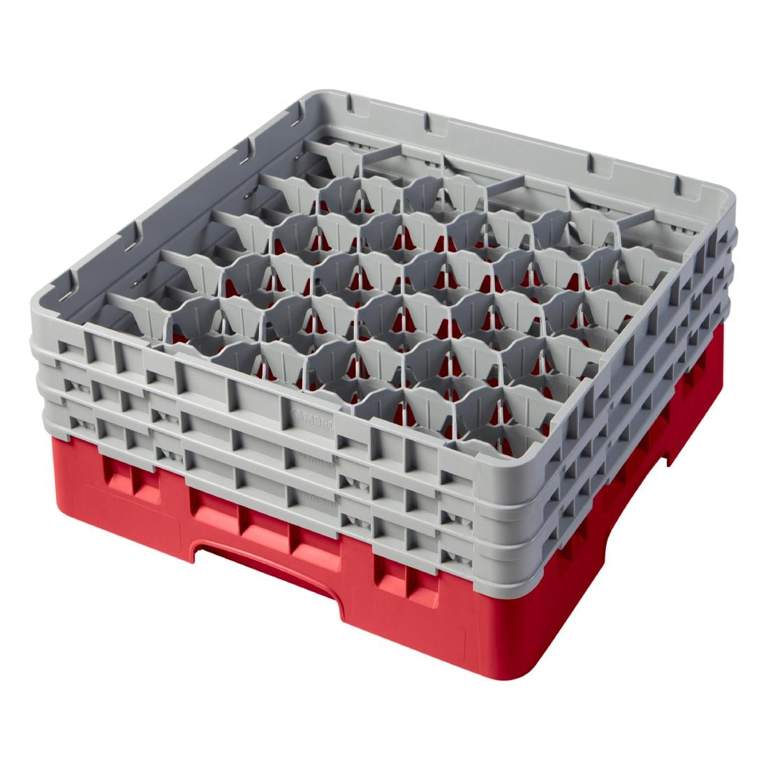 Cambro Camrack Red 30 Compartments Max Glass product image