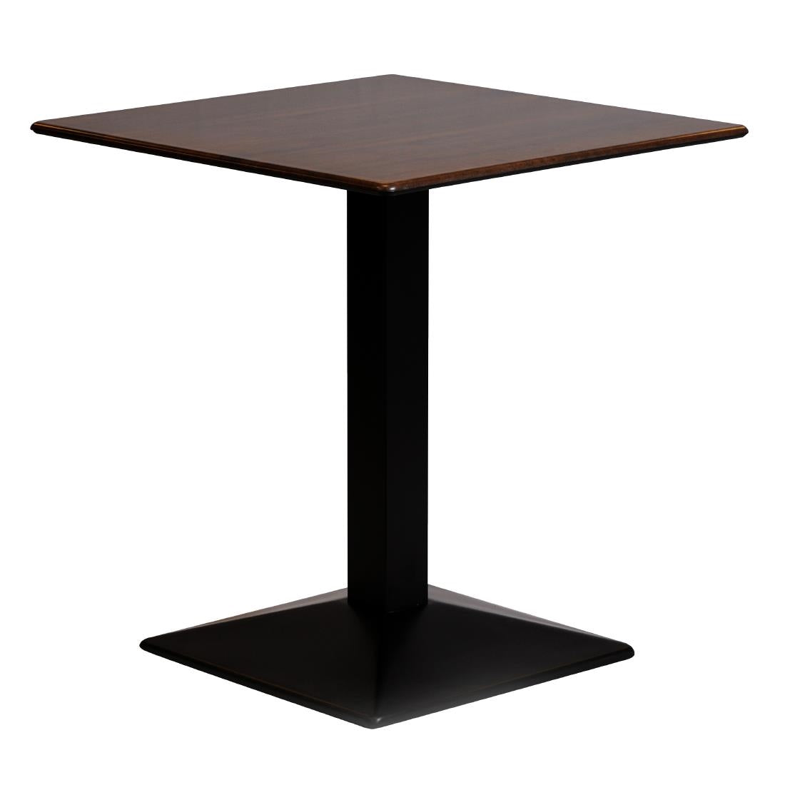 Turin Metal Base 700mm Square Dining Table product image