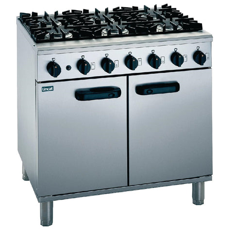 Lincat Silverlink 600 Propane Gas 6 Burner Oven Range SLR9/P