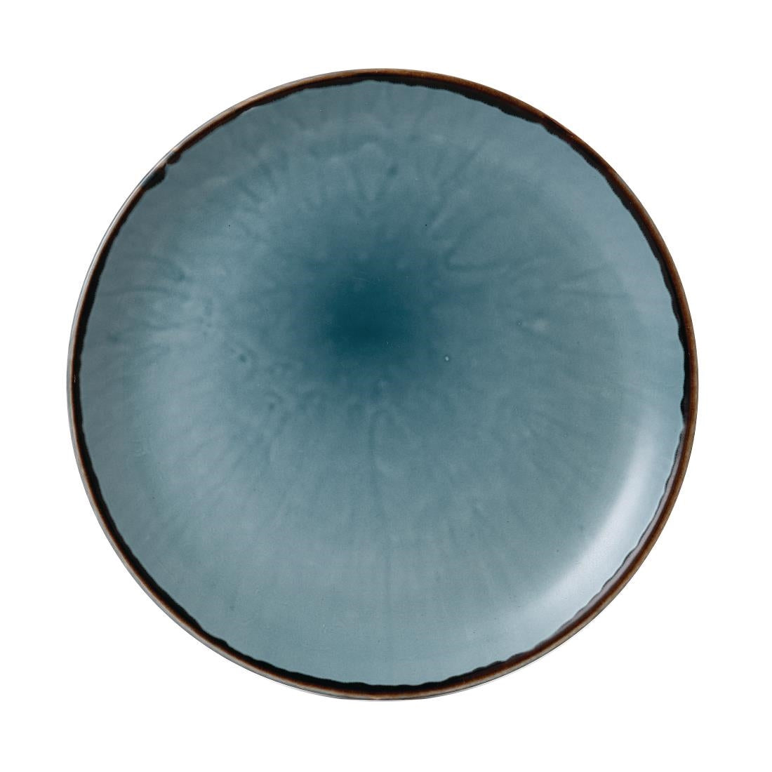 Dudson Harvest Evolve Coupe Plates Blue 288mm product image