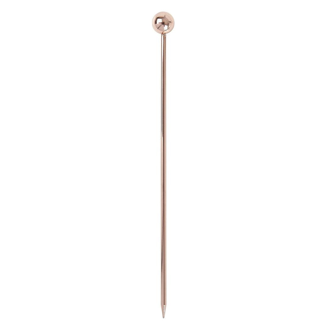 Beaumont Ball Garnish Pick Copper Plated product image