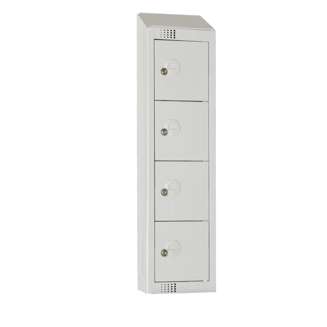 Elite Personal Effects Locker 4 Door Grey product image