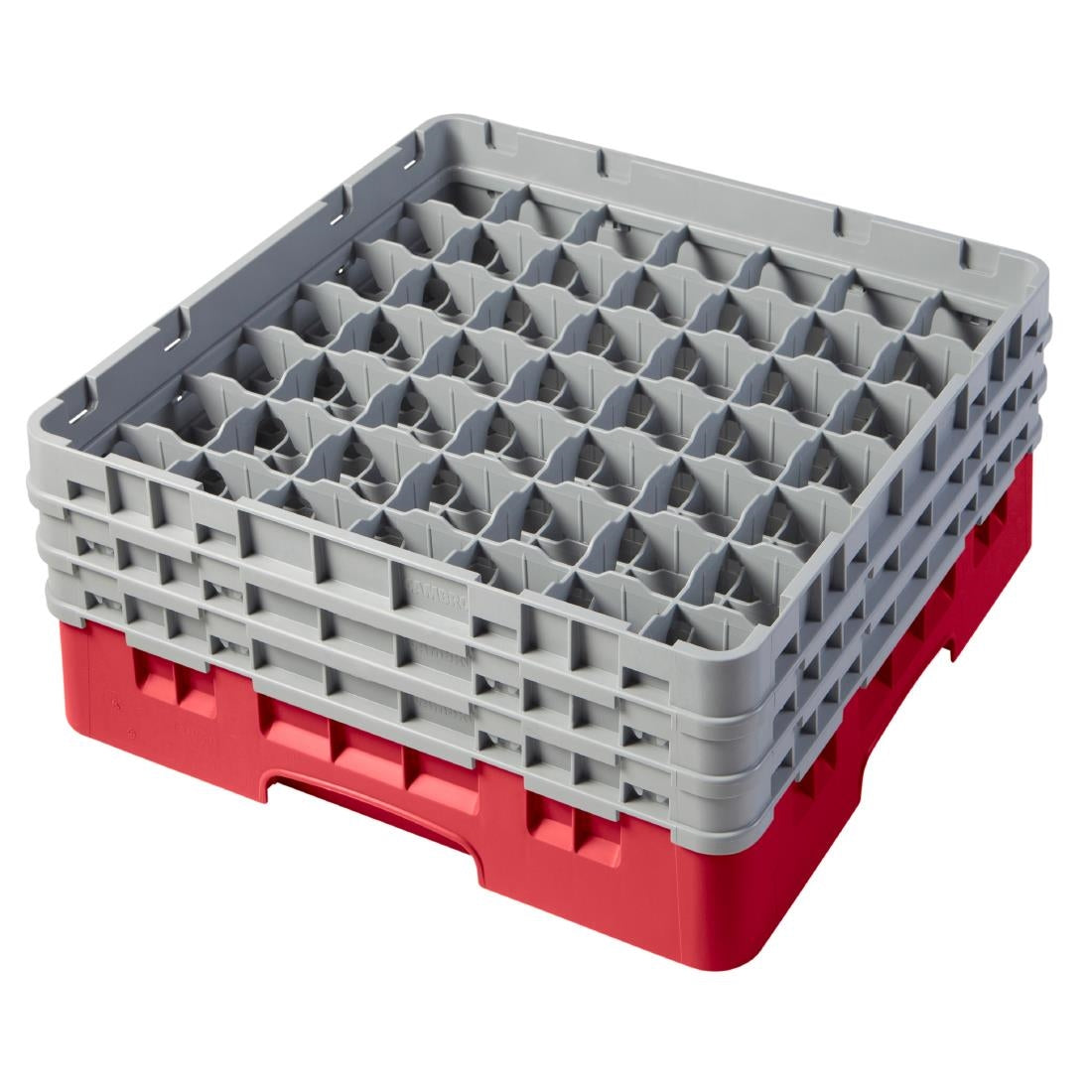 Cambro Camrack Red 49 Compartments Max Glass product image