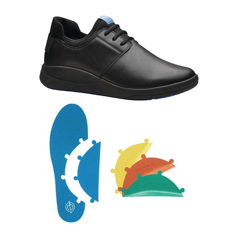 WearerTech Relieve Shoe Black/Black with Modular Insole Size 43