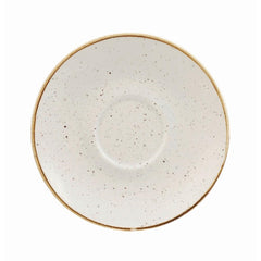 Churchill Stonecast Cappuccino Saucers Barley White 156mm (Pack of 12)