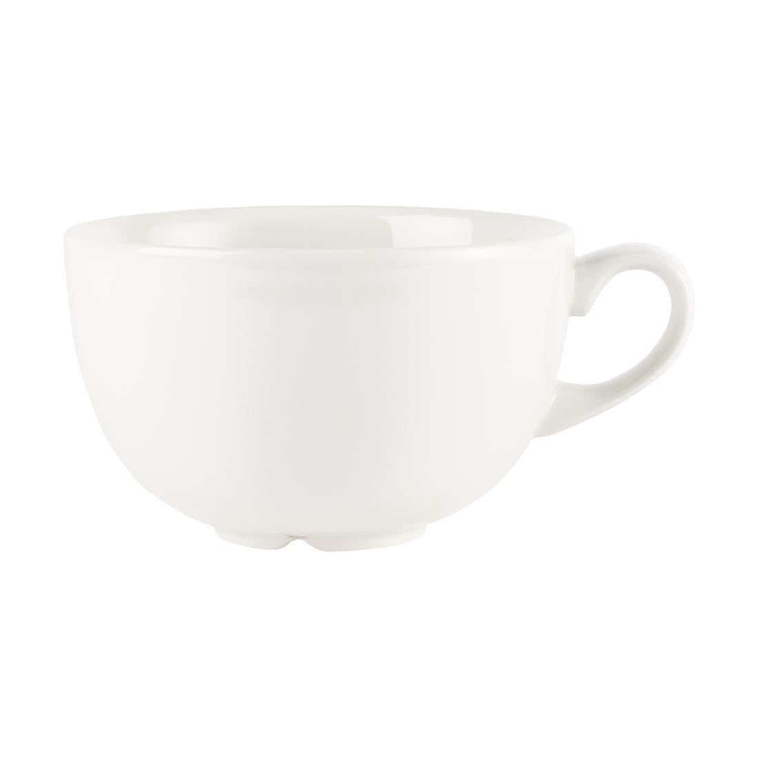 Churchill Plain Whiteware Cappuccino Cups product image