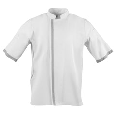 Southside Unisex Chefs Jacket Short Sleeve White L