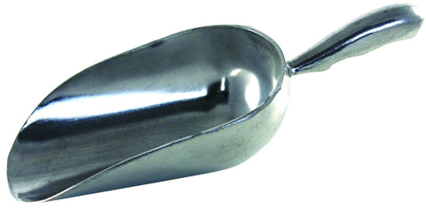 Genware 202-10 Aluminium Scoop 10"Scoop Length, 57oz