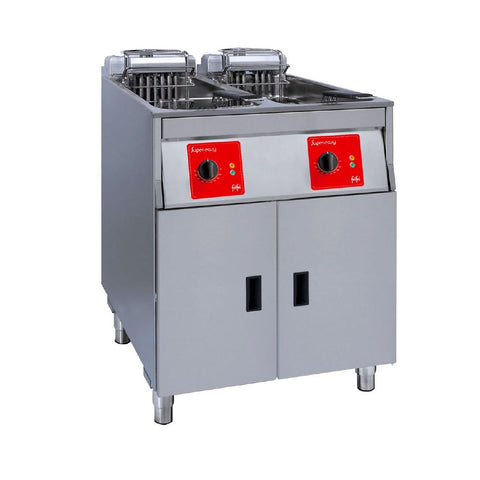 FriFri Super Easy 622 Electric Free-standing Fryer Twin Tank Twin Baskets without Filtration 2x11.4kW Three Phase