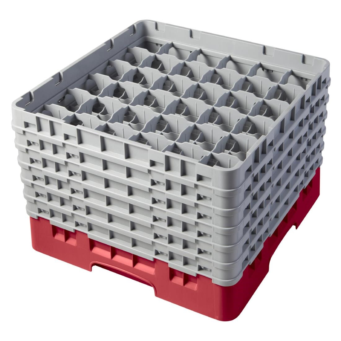 Cambro Camrack Red 36 Compartments Max Glass product image