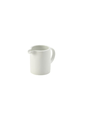 Genware 21-101 Solid Milk Jug 12cl - Pack of 12