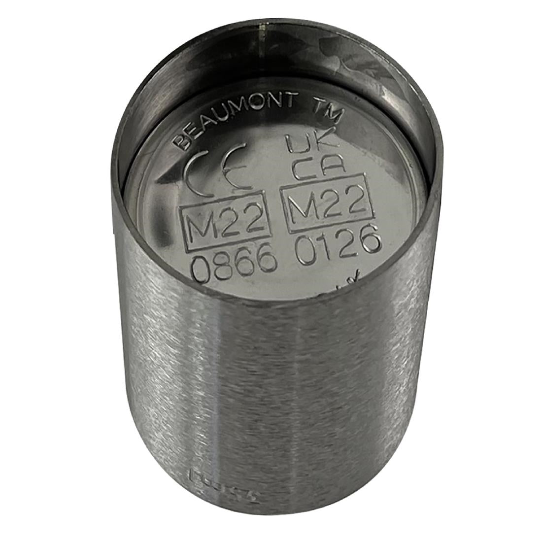Beaumont Stainless Steel Thimble Measure CE product image