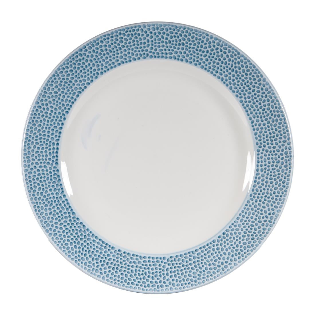 Churchill Isla Footed Plate Ocean Blue 276mm product image