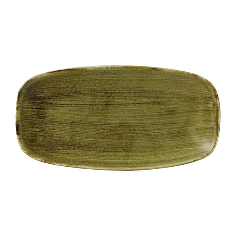 Stonecast Plume Olive Chefs' Oblong Plate No. product image