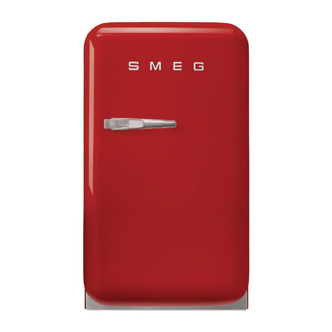 Smeg 50s Retro Mini Bar Fridge Red FAB5RRD5