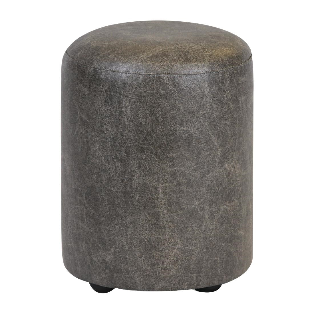 Cylinder Faux Leather Bar Stool Ash product image