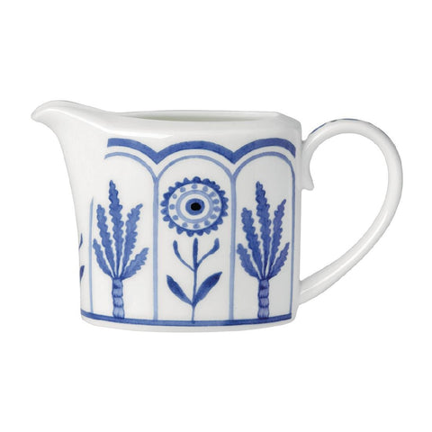 William Edwards Sultan's Garden Blue Milk Jug product image