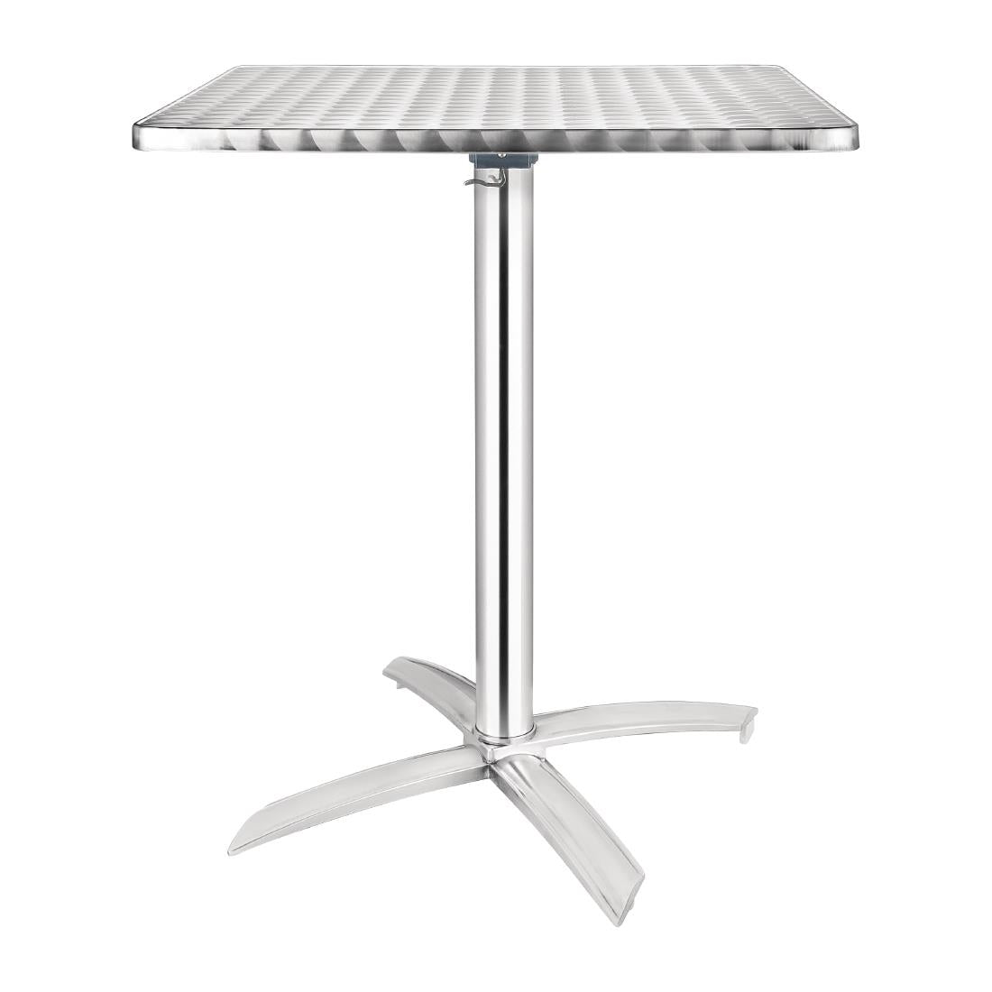 Bolero Square Flip Top Table Stainless Steel product image