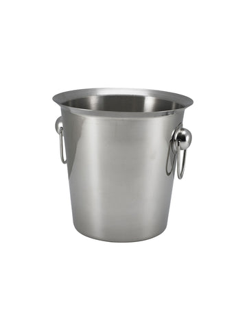 Genware 26203 S/St.Wine Bucket With Ring Handles