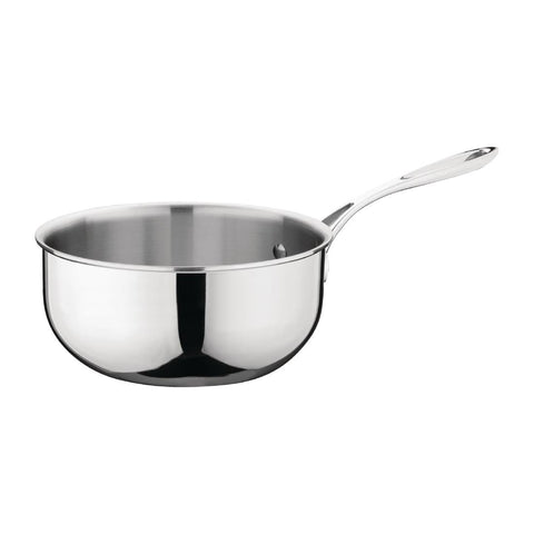 Vogue Tri Wall Flared SautÃ© Pan 200mm
