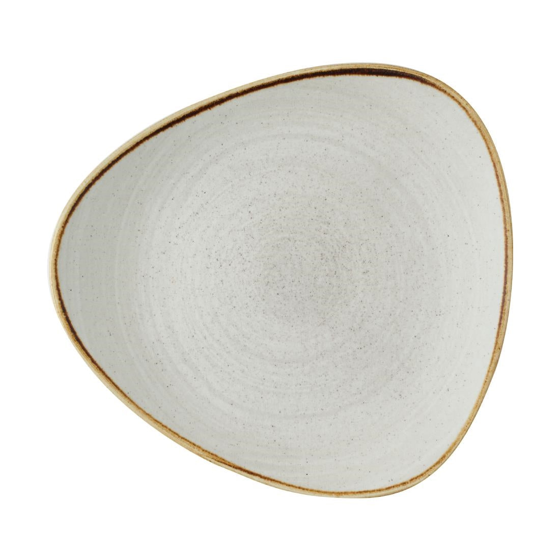 Churchill Stonecast Raw Lotus Plates Grey product image